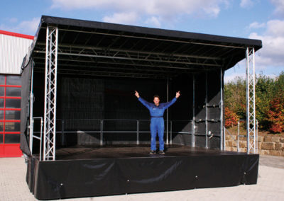 7m by 6m Trailer Stage