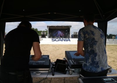 7m by 6m Trailer Stage